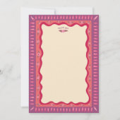 Carte De Remerciements Retro Boho amusant Fête des mariées artisanale sur (Devant)