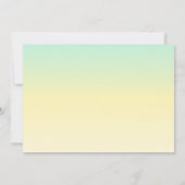 Carte De Remerciements Retro plongeon dans les 5 ans (Dos)