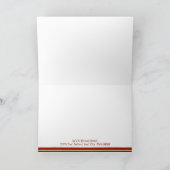 Carte De Remerciements Retro Sock Monkey w Stocking Casquette Baby Boy Ca (Intérieur)