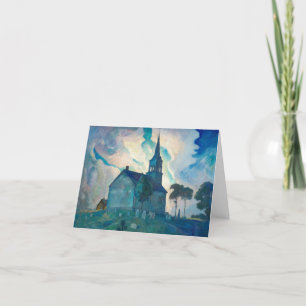 Carte De Remerciements Ridge Church par Newell Convers Wyeth