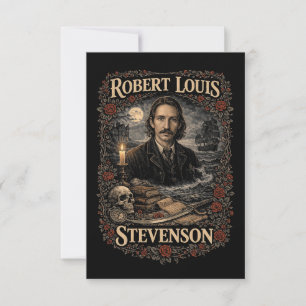 Carte De Remerciements Robert Louis Stevenson