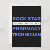 Rock Star Clairement Déguisé En Technicien Pharmac