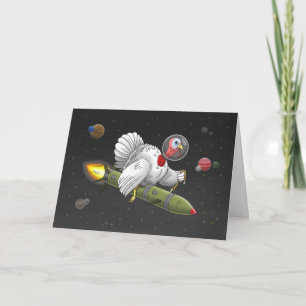 Carte De Remerciements Rocket Turquie Thanksgiving