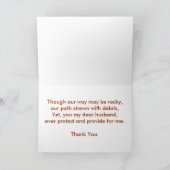 Carte De Remerciements Rocky (Intérieur)