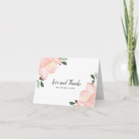 Romantique Élégant Printemps Floral Blush Mariage 