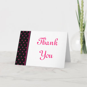 Carte De Remerciements Rosâtre