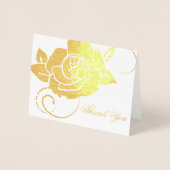 Carte de remerciements-Rose (Devant)