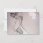 Carte De Remerciements Rose (Dos)