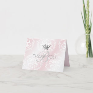 Carte De Remerciements rose 311-Enticingly