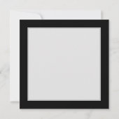 Carte De Remerciements Rose bleu brûlant (Dos)