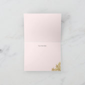 Carte de remerciements rose Citrouille aquarelle (Intérieur)