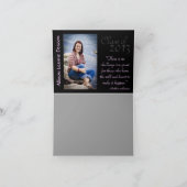 Carte de remerciements rose de Camo (Intérieur)