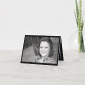 Carte de remerciements rose de Camo (Dos)