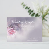 Carte De Remerciements Rose rose Dreamy - Lilac Dusty (Debout devant)