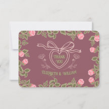 Roses romantiques Cottagecore - Vintage Coeur Lock