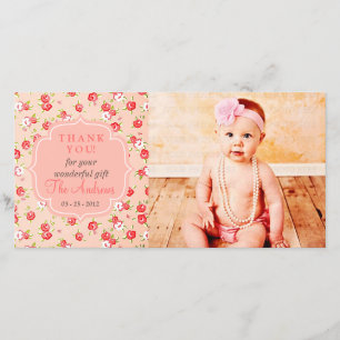 Carte De Remerciements Roses roses roses roses Vintages à chaque occasion