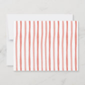 Carte De Remerciements Rouge C'est la saison de se marier Mariage d'hiver (Dos)