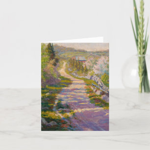 Carte De Remerciements Route par Newell Convers Wyeth