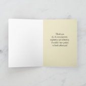 Carte De Remerciements Rowing coach sport thank you (Intérieur)