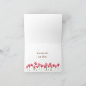 Carte de remerciements russe avec coeur et fleur m (Intérieur)