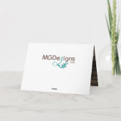 Carte De Remerciements Rustic Country Peony Grange Mariage bois (Dos)