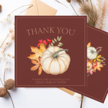 Rustic Dark Terracotta Automne Citrouille Mariage