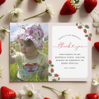Rustic Elegant Girl's Berry photo premier annivers