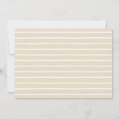 Carte De Remerciements Rustique blanc brossé Mariage de script photo (Dos)