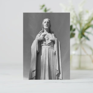 Carte De Remerciements Sacré-Cœur de Jésus