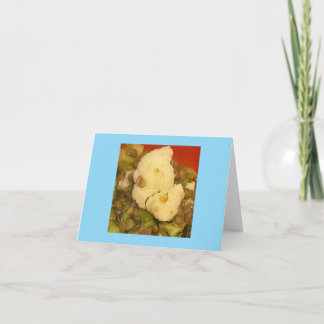 Carte De Remerciements Sad 😢 Cauliflower Face