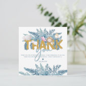 Carte De Remerciements Safari Animaux Anniversaire (Debout devant)