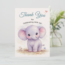 Safari éléphant bébé violet mignon