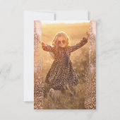 Carte De Remerciements Safari Spa Anniversaire Luxe (Dos)