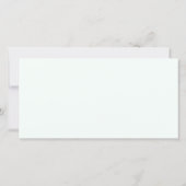 Carte De Remerciements Sage Green Boarding Pass Destination Mariage (Dos)