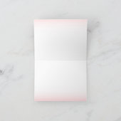 Carte De Remerciements Sage Green et Peach Roses