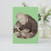 Carte De Remerciements Saint Alphonse Liguori (Debout devant)