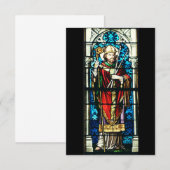 Carte De Remerciements Saint Blaise de Sebaste (Devant / Derrière)