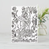 Carte De Remerciements Saint Christopher (Debout devant)