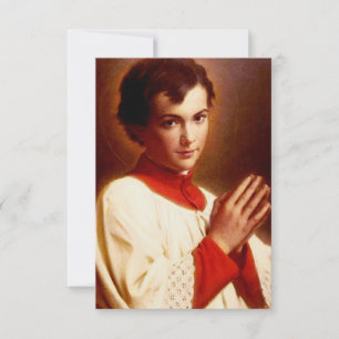 Carte De Remerciements Saint Dominic Savio