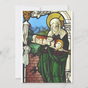 Carte De Remerciements Saint Felicitas et les chefs de ses sept fils