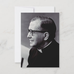 Carte De Remerciements Saint Josemaria Escriva