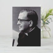 Carte De Remerciements Saint Josemaria Escriva (Debout devant)
