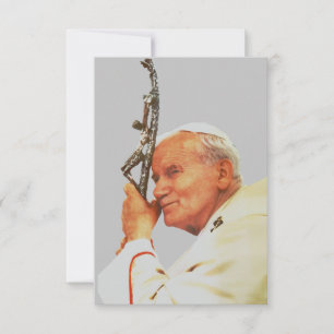 Carte De Remerciements Saint-Père Jean-Paul II 