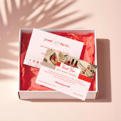 Carte De Remerciements Salon moderne de ongle de grille photo Commande Ca