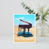 Carte De Remerciements Salutations de San Francisco (Debout devant)