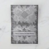 Carte De Remerciements Salutations éternelles (Intérieur)