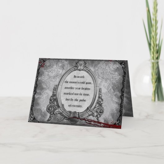 Carte De Remerciements Salutations éternelles (Devant)