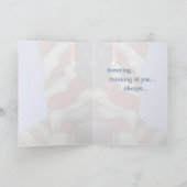 Carte De Remerciements Salute Blue Angels (Intérieur)