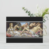 Carte De Remerciements Sandro Botticelli - Vénus et Mars (Debout devant)