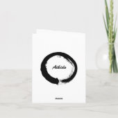 Carte De Remerciements Sankyo beaucoup ! (Dos)